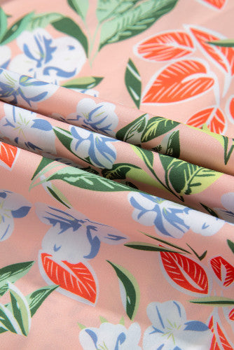 Hello Floral Smocked Midi Dress