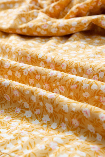 Iced Tea Afternoon Yellow Floral Maxi