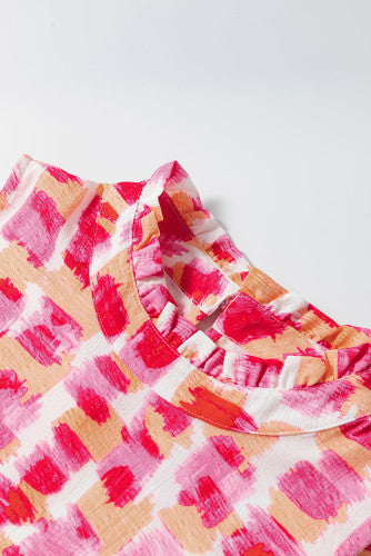 Pink Abstract Dress