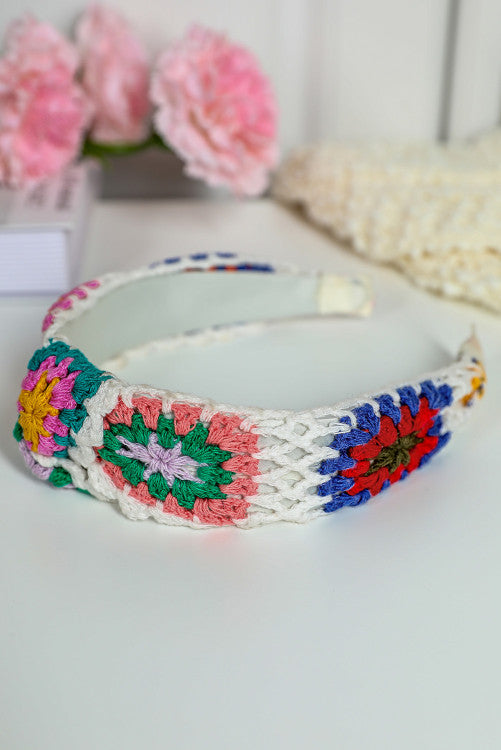 Fresh As A Daisy Crochet Headband