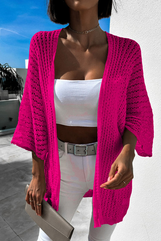 Hot Pink Cardigan