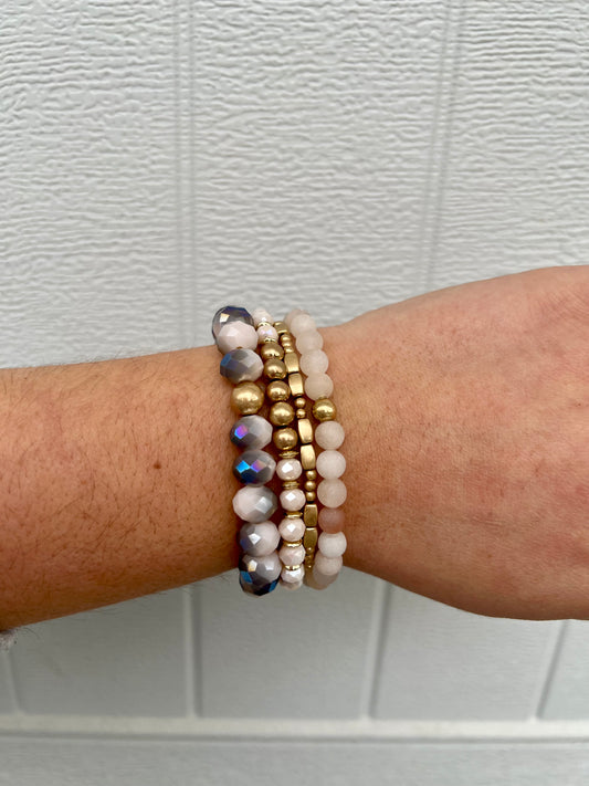 Pink & Chic Bracelet Set