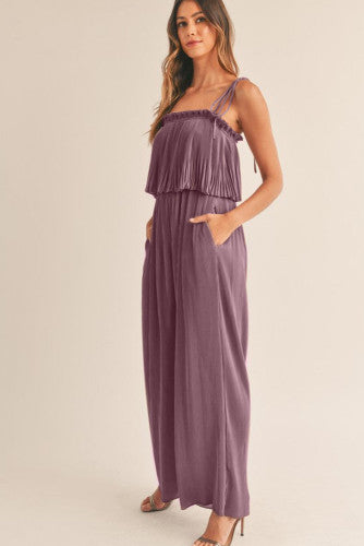 Chic Moment Pleated Jumpsuit