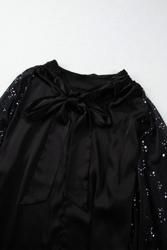 Black Glittering Dress