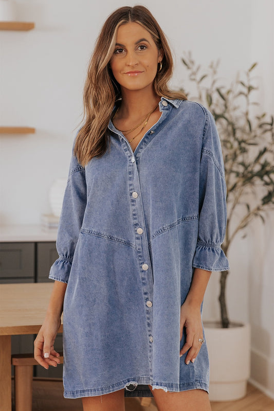 Downtown Daze Denim Dress