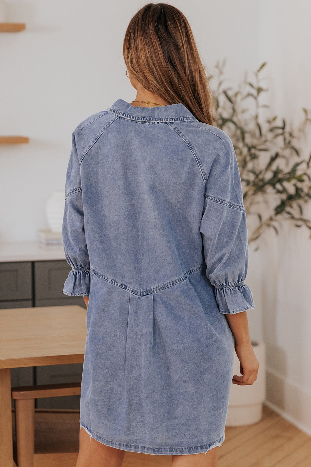 Downtown Daze Denim Dress