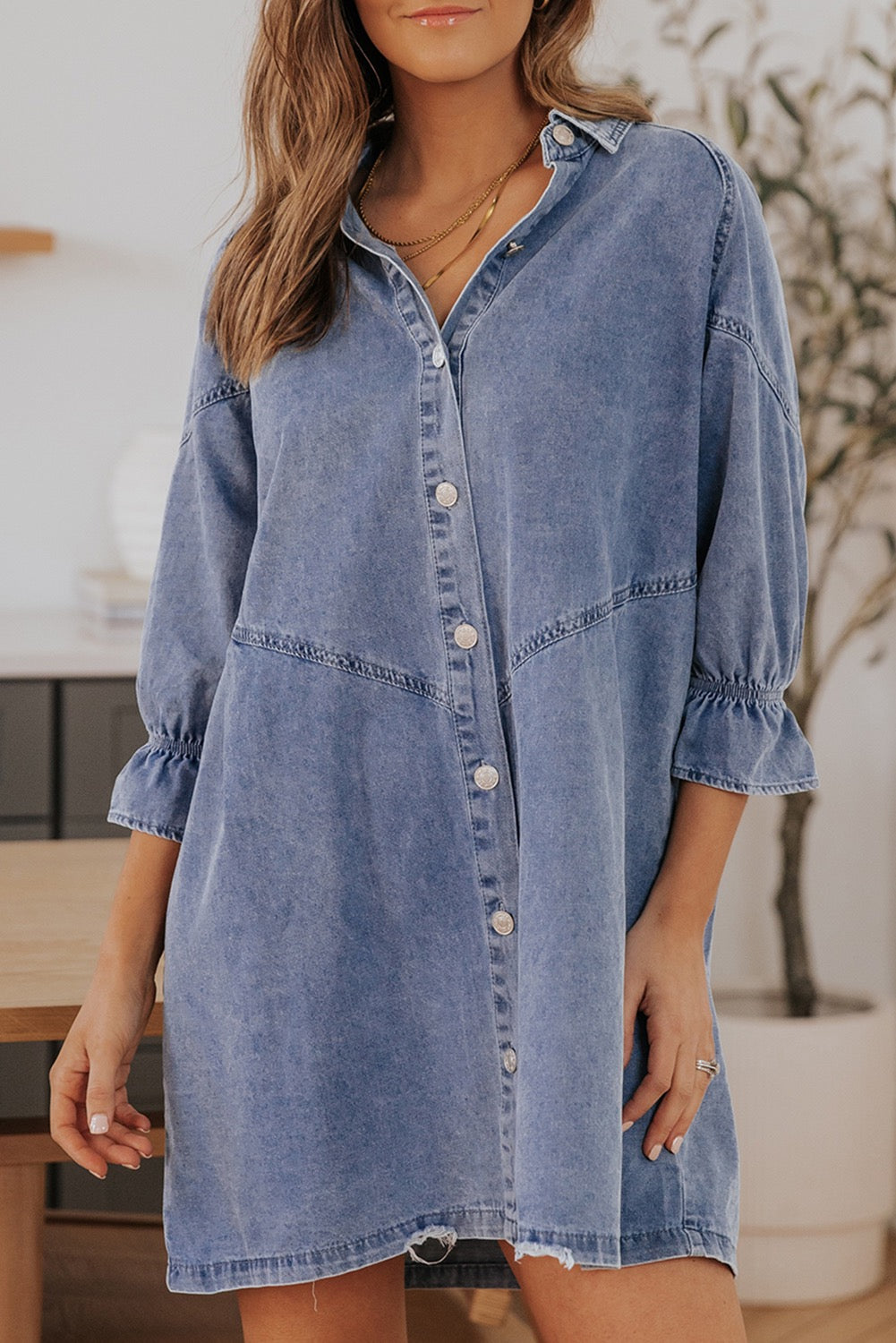 Downtown Daze Denim Dress