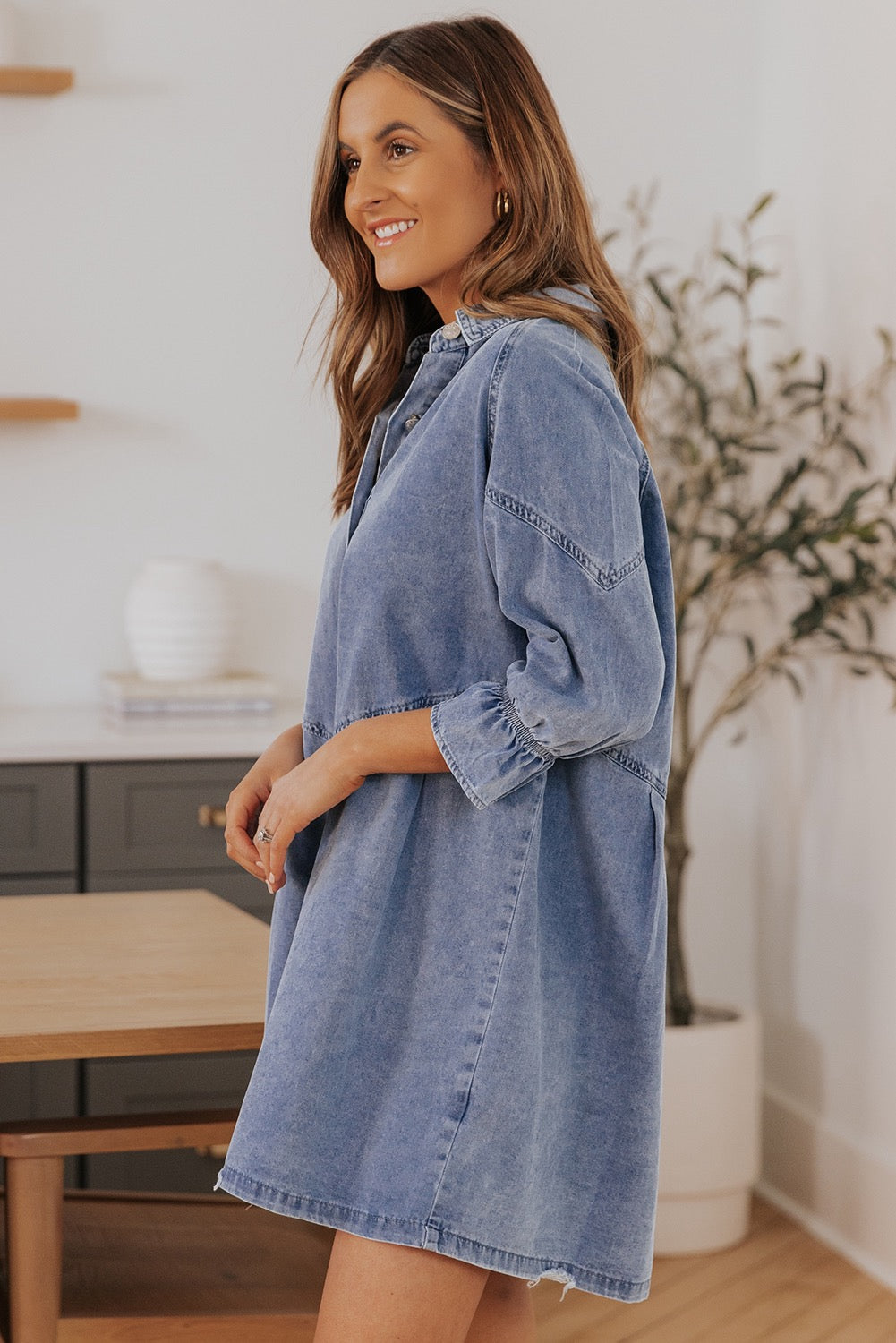 Downtown Daze Denim Dress