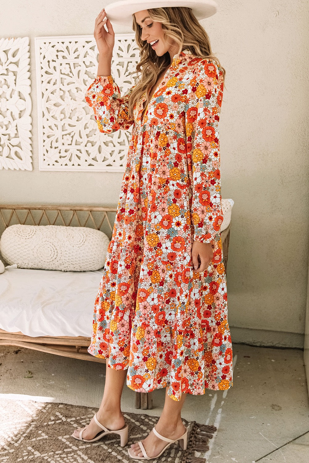 Isn’t It Fun Floral Boho Maxi