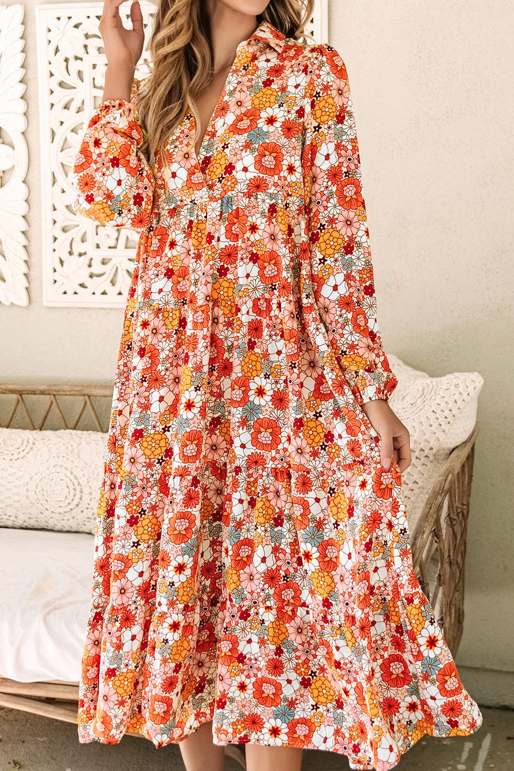 Isn’t It Fun Floral Boho Maxi