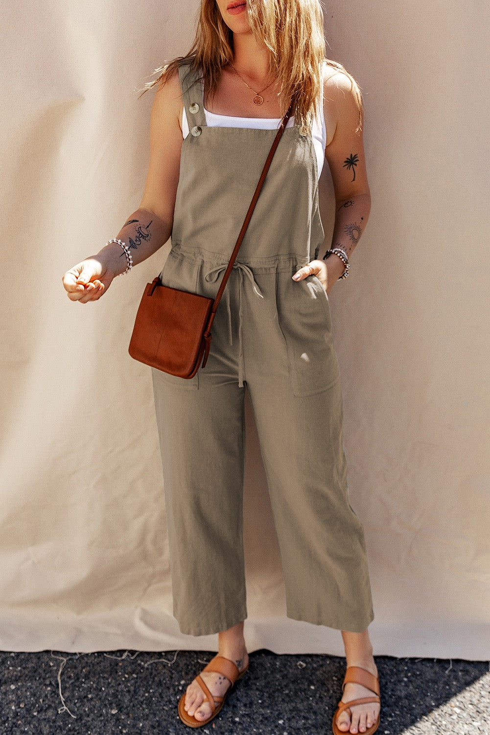 Sage Green Jumpsuit