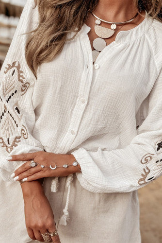 Layla Embroidered Top