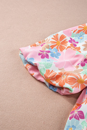 The Paige Floral Babydoll Blouse