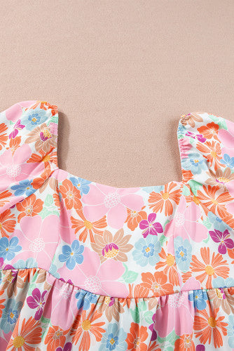 The Paige Floral Babydoll Blouse