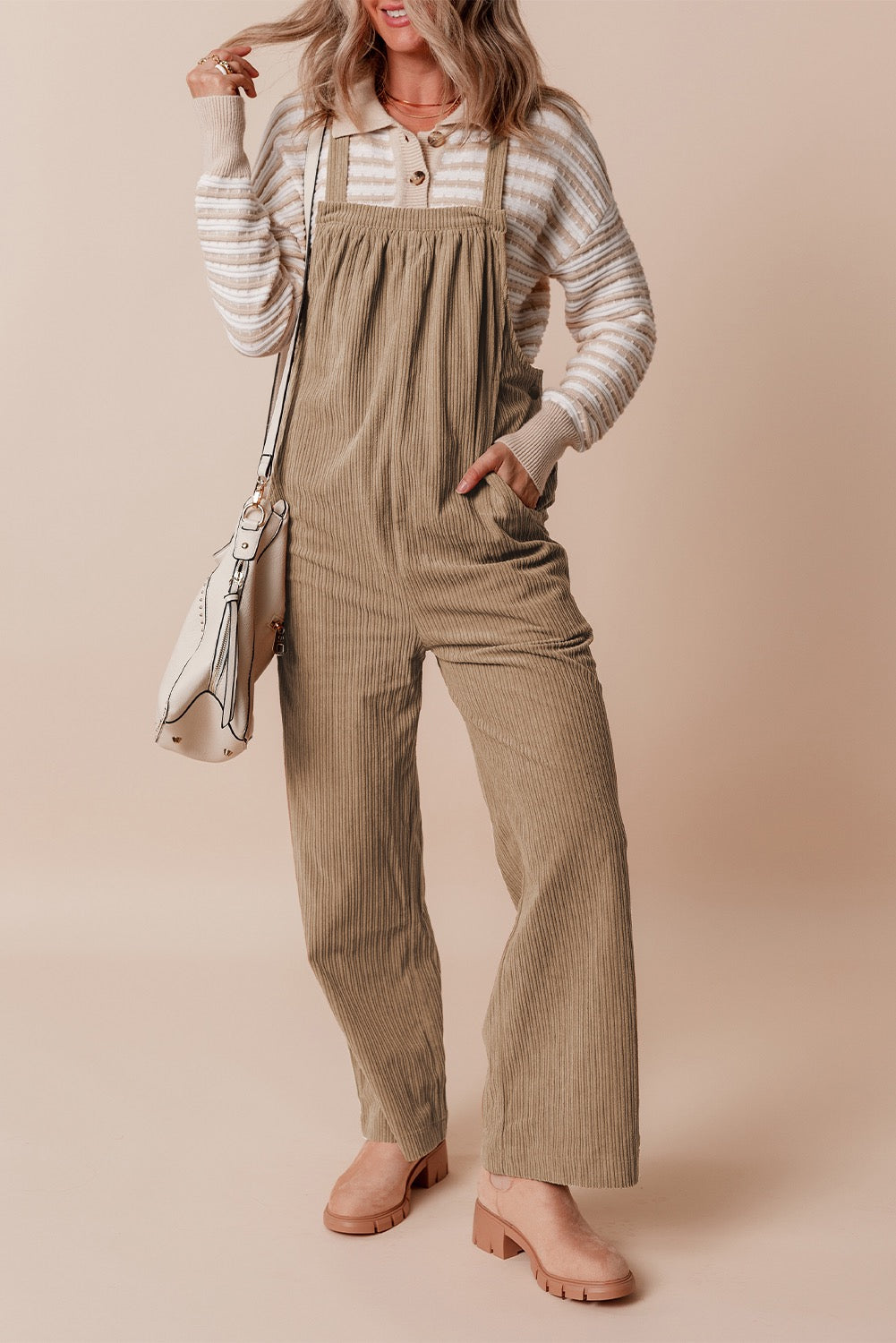 Cozy Days Corduroy Overalls