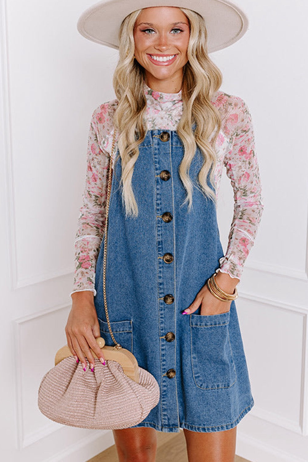 Lead The Way Denim Dress